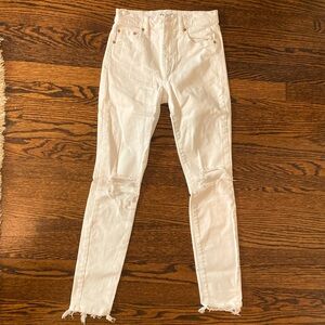 Daze white denim jeans - size 25